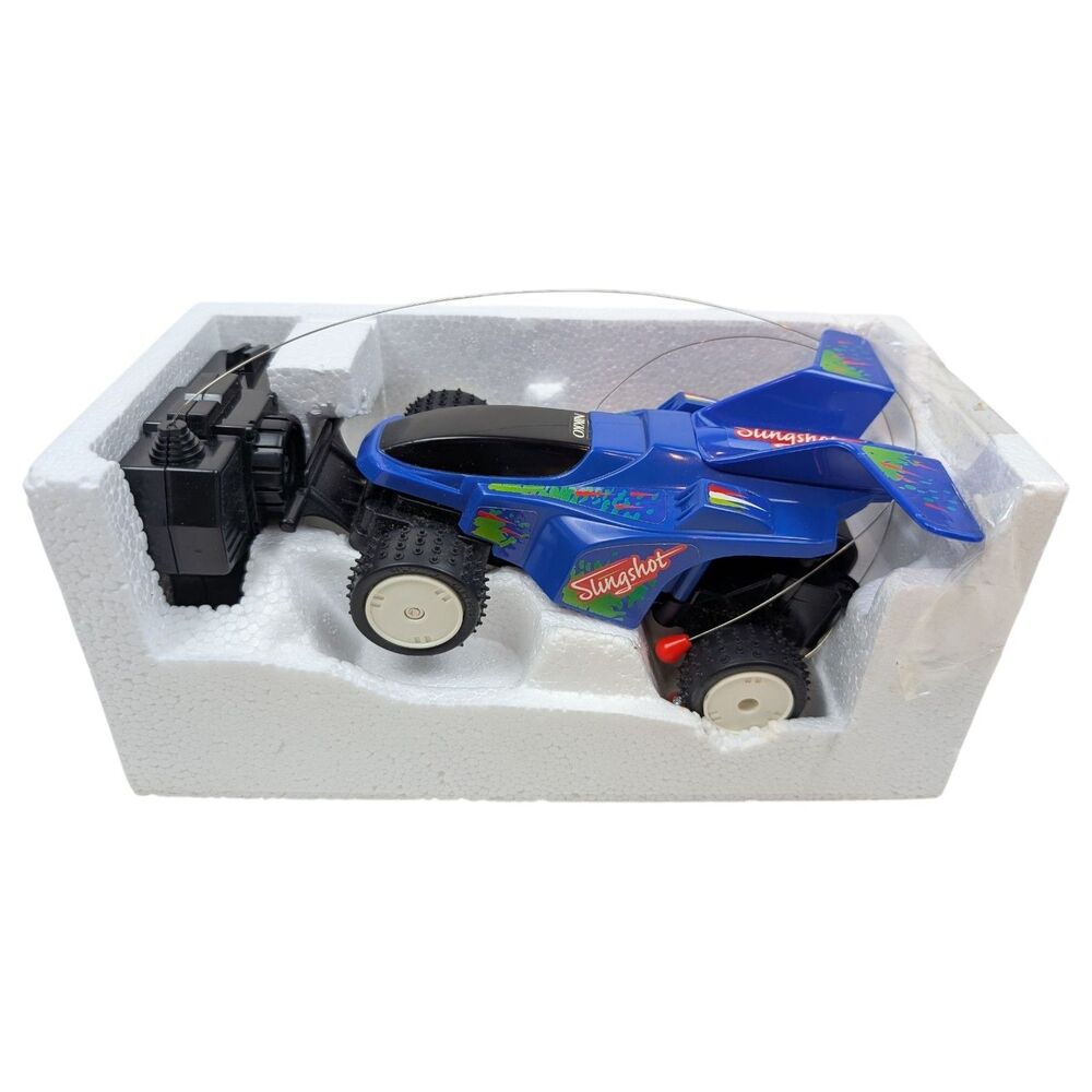 Vintage 80s Nikko Radio Control Slingshot R/C Buggy 1/24 Scale w/ box Test Video - Picture 3 of 16